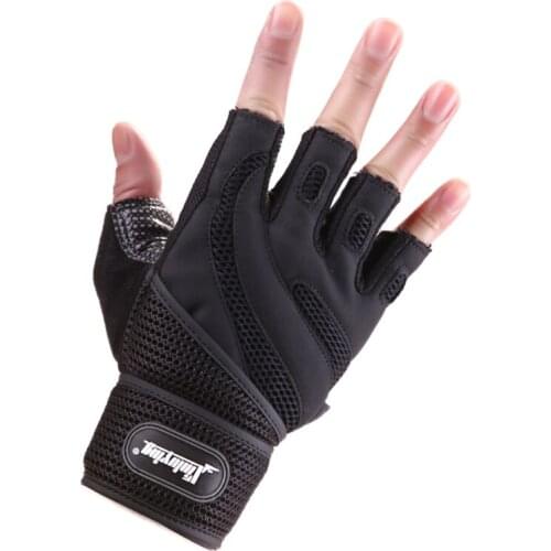 1 pair Fitness Gloves Sports Crossfit Gloves Barbell Bodybuilding Dumbbells Gym Gloves weightlifting Training Fitness Gloves