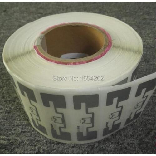 1000pcs/lot impinj monza6 chip passive uhf adhesive inlay epc long range 840-960 MHz uhf RFID tag label inlay sticker
