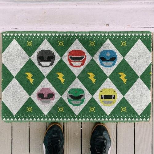 3D Green Ugly Doormat Indoor Doormat Non Slip Door Floor Mats Decor Porch Doormat