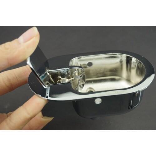 6PCS/Lot PLASTIC RECLINER SOFA CHAIR RELEASE LEVER HANDLE Silver Color