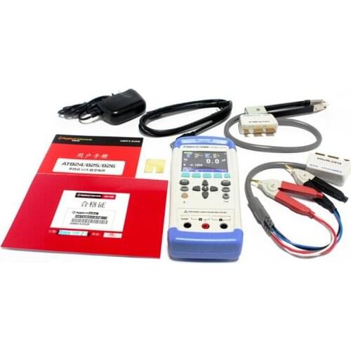 AT826 100Hz 120Hz 1kHz 10kHz 100kHz Frequency Capacitance Resistance Inductance Meter Digital LCR Meter