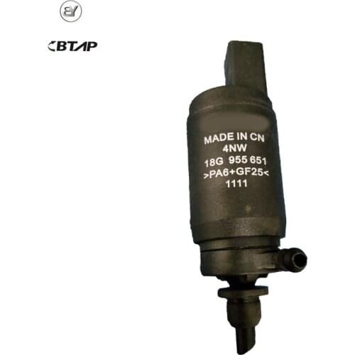 BTAP New Wash Pump Washer Water Spray Pump For VW Jetta 1991-2011 35D955651 18G955651 Original Equipment Quality