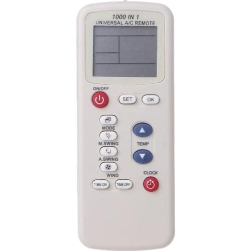 K-100ES Universal Air Conditioner Remote Control for Most Air Conditioning Kit E56B