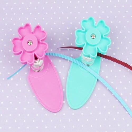 Creative Flower Wave Shape Paper Origami Tool Curved Paper Quilling Crimper Wave Creation DIY Handcraft Paper Crimping Tools