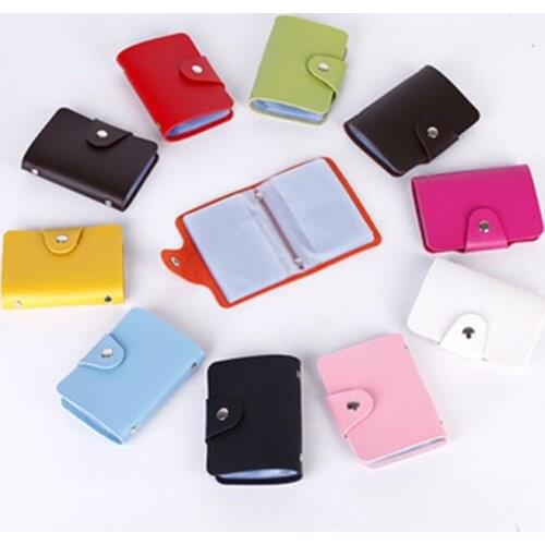 Small Gift Card Wallets Combination Soft Card Bags 12 Cards Colorful Small Little Gifts Ladys Credit ID Card Holders Case