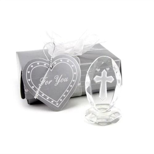 Lot of small wedding favors, crystal cross, baby christening gifts, first communion favors, 100 units