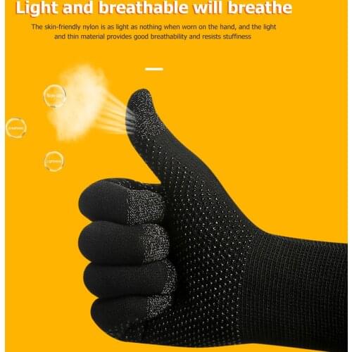 Anti Slip Knit Touch Screen Gloves Breathable Sweatproof Thermal Gloves Men Mitten Business Gloves