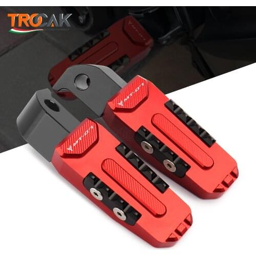 For Yamaha mt07 MT07 MT-07 2014 2015 2016 2017 2018 2018 2020 Rear Foot pegs Pedal Motorcycle Passenger Footrest Accessories