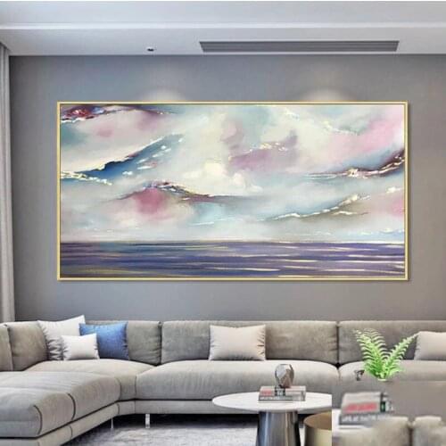 New Design Hand Painted Canvas Oil Painting Modern wall painting for Living Room Decoration Wall Art Unframed Artwork Craft