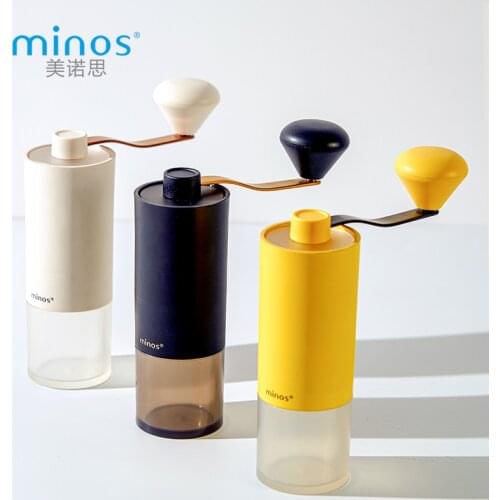 Manual Coffee Bean Grinder Hand Mill High Quality Stainless Steel Mills Mini Coffee Milling Aluminum Manual Coffees Grinders