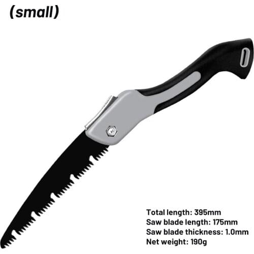 Hand Saw 395-635mm Anti-rust Gardening Pruning Saw Folding Fruit Tree Pruning Horticulture Tool Sharp Sk5 Alloy Steel Saw Blade