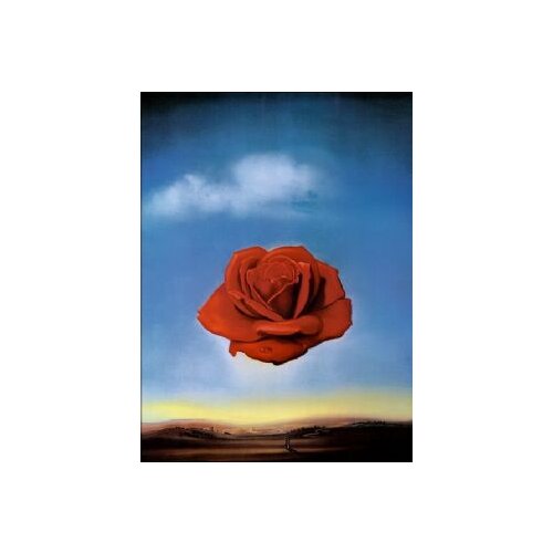 Hand painted oil painting Rose Meditative-oil painting reproduction-Modern Canvas Art Wall Decor