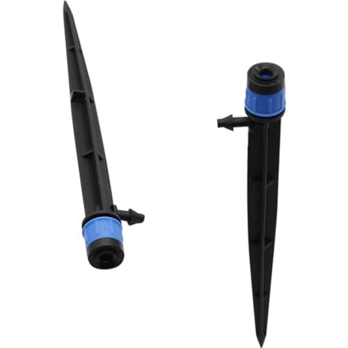 Garden Micro sprinkler agriculture nozzle Scattering dripper 16cm Insert bracket Scattering dripper greenhouse watering 200 Pcs