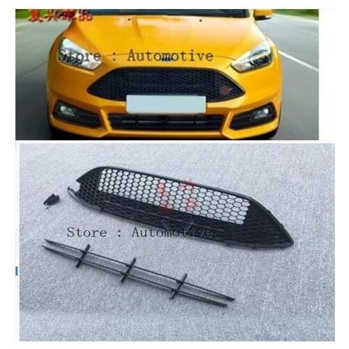 Styling ABS chrome front rear fog lamps cover trim For Ford Focus ST 2015 2016 20172018 Grille Around Trim Racing Grills