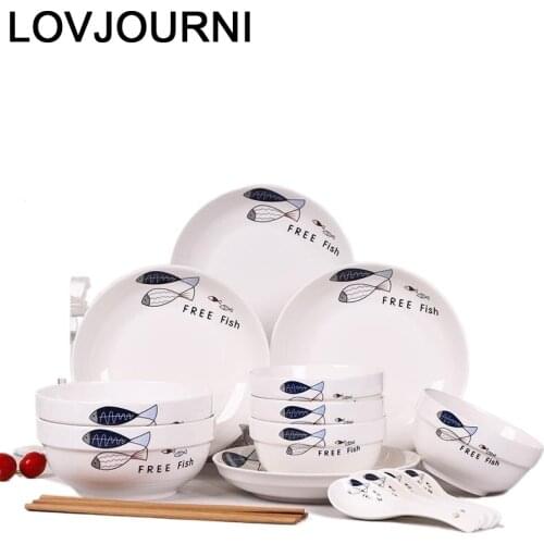 Soup Korean Keuken Accesoires Vajilla Ramen Noodles Miska Coconut Utensil Kitchen Dining Bar Dinnerware Ceramica Ceramic Bowl