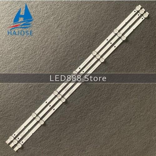 720mm LED Backlight strip 7 lamp For Toshiba 40'' TV 40l3750vm 40l48504b JL.D40071330-001DS-M 40L3750 SUPRA STV-LC40LT0020F