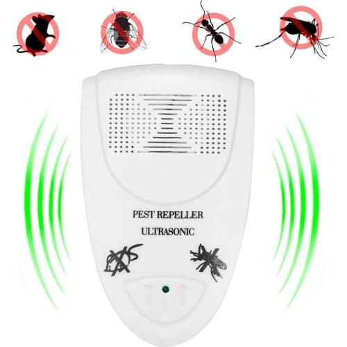 Ultrasonic Home Warehouse Mouse Rat Mosquito Cockroach Pest Repellent Rejector It is safe, environmentally friendly, odorless