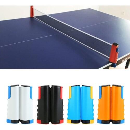 Retractable Table Tennis Net Non-slip Portable Pong Games Post Net Rack