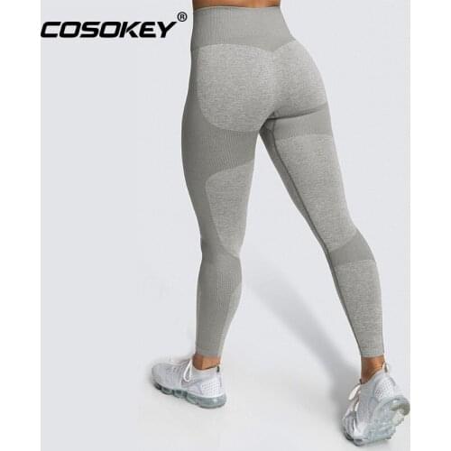 High Waist Sport Leggings Women Push Up Running Yoga Pants Workout Fitness Gym Tights Sexy Slim Energy Vital Seamless Leggings