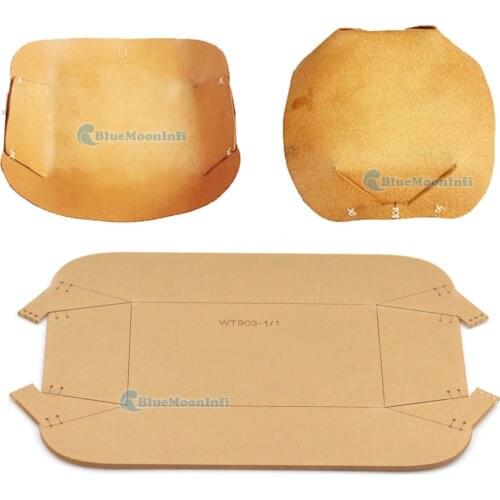 1 pcs Acrylic Leather Template to make Tool Basket Home Handwork Craft WT903 Pattern Pallet Pattern DIY