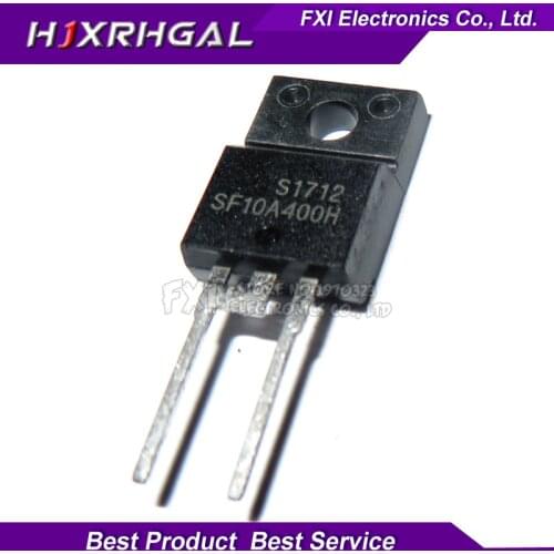 10Pcs SF10A400H SF10A400 TO-220 TO220 new original