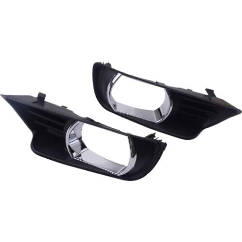 52127-06040 52128-06040 2Pcs Front Bumper Lower Fog Light Trim Bezel Cover Trim Fit for Toyota Camry 2007 2008 2009