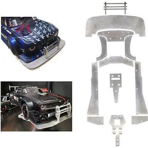 Aluminum Front Chassis Armor Protection Bar for ARRMA 1/7 FELONY INFRACTION F1