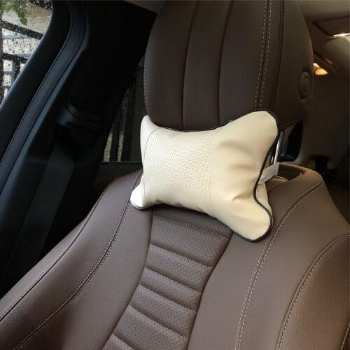2pcs Car Neck Pillow Perforating Design case for Mazda 2 3 5 6 Atenza Axela CX-3 CX-4 CX-5 CX7 CX9