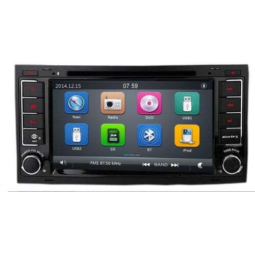 Car DVD player GPS Navi For Volkswagen VW TOUAREG Transporter T5 Multivan With WIFI BT RDS DVR Camera radio