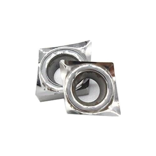 CCGT060204 AK H01 10pcs Hard Alloy Aluminum cutter blade Insert Cutting Tool turning tool CNC Tools AL +TIN Alloy wood