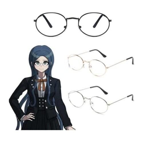 Danganronpa Shirogane Tsumugi Cosplay glasses props Anime accessories Eyewear for face men halloween mask