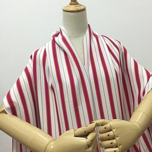 Striped design silk crepe de chine silk fabric silk CDC fabric sand wash 134cm width,SCDC1155
