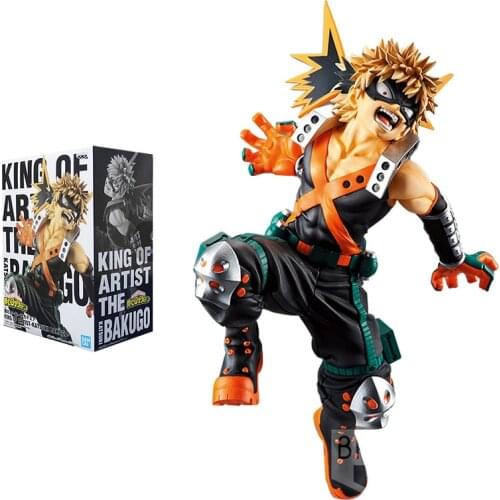 Bandai My Hero Academia Anime Figure Banpresto KOA Katsuki Bakugo Genuine Model Figurine Action Toy Figure Toys for Boys