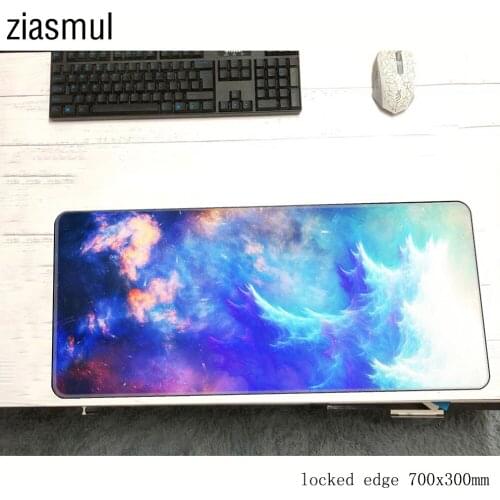 Cloud Artistic padmouse Boy Gift accessory 700x300x2mm mouse pad gaming enterprise Personality mats keyboard mouse mat gamer
