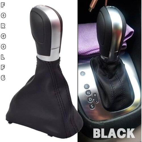 Gear DSG Shift Knob Lever head Cover Dust cover For VW Golf 6 Jetta MK6 EOS Passat B7 CC For Sharan 7N from 2010 For Seat