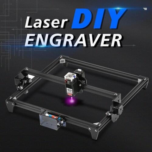 Twotrees Laser Engraving Machine Totem Big Area CNC 2.5W/5.5W Fast Speed cutting tool carving wood/Leather/Metal/Acrylic