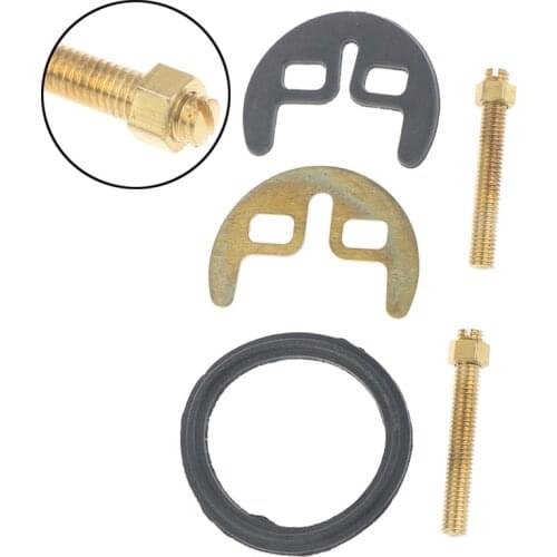 Kitchen Tap Faucet Fixing Fitting Kit Bolt Washer M8 Wrench Plate Set Basin Tool Bathroom Faucet Accessories