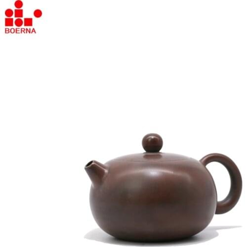 BOERNA nixing pottery tea pot natural material Environmental health Small and delicate Safe packing Fuding white ceramic kettle