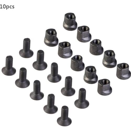 10Pcs/lot Keymod Screw And Nut Replacement Set for Keymod Handguard Rail Sections Hunting Gun Accessories