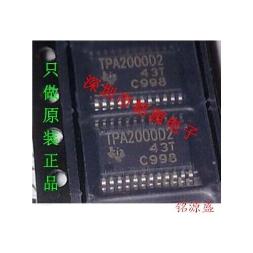 100% New&original In Stock TPA2000D2PWPR TPA2000D2 HTSSOP24