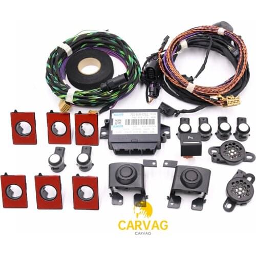 Park Pilot Front And Rear 8 Sensor 8K PDC OPS Parking FOR VW Beetle