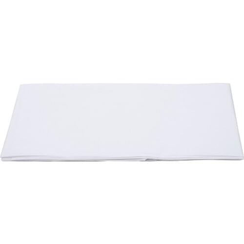 Plastic Tablecloth, white 137CM X 183CM