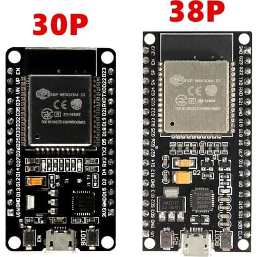 ESP32 Development Board WiFi+Bluetooth Ultra-Low Power Consumption Dual Core ESP-32 ESP-32S ESP 32 Similar ESP8266