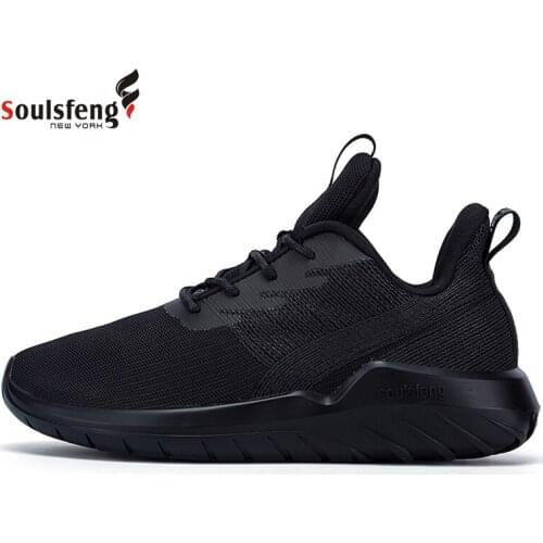 Soulseng Mens Running Shoes 2020 Mens Air Cushion Sneakers Soft Comfortable Jogging Male Shoes Outdoor Big Size Sneakers Man