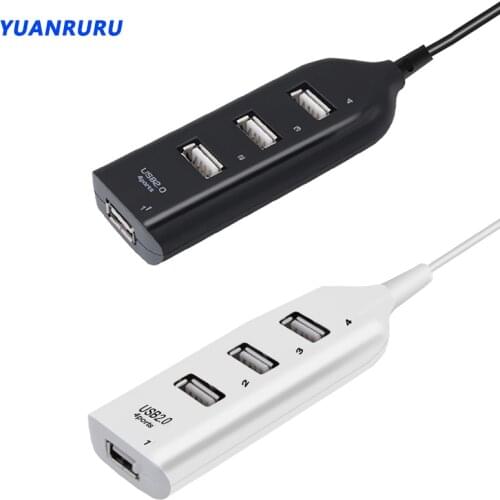 USB Hub USB 2.0 Hub 4 Usb Hub Multi USB Splitter Hub Multiple Expander 2.0 USB Hub for Desktop Laptop PC Computer Accessories