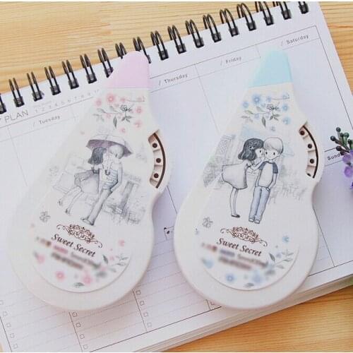 1PC Sweet Lovers Design Correction Tape For School Kids Stationery Supplies(tt-4790)