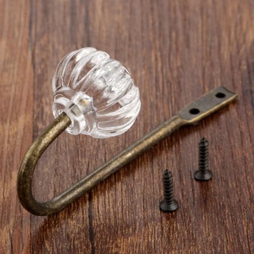 1Pcs Door Hanger Hooks Bathroom Wall Hanger Hats Bag Keychain Metal Hook Coat Wall Hooks with Screws Antique Bronze 87*45*27mm