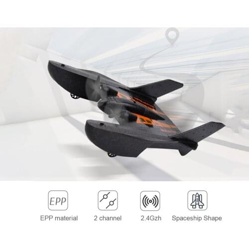 2.4Ghz RC Plane Toy for Boy Glider Foam Model Aircraft Fixed Wing Remote Control Spacecraft Water Flight Kids Toy Gifts