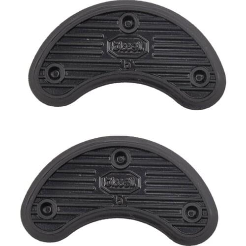 3 Pairs Rubber Shoes Soles Heel & Toe Plates Savers For DIY Shoe Repair 2-3.1mm