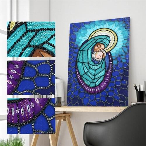Special Shaped 5D DIY Diamond Painting "Mother love child" Embroidery Cross Stitch Rhinestone Painting Home Decoration Gifts